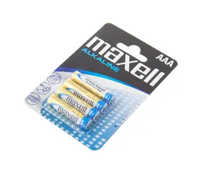 Maxell Alkaliczna bateria jednorazowa AAA / 4 szt. / Blister