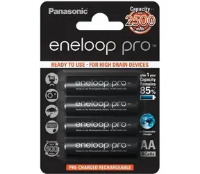 Akumulator Panasonic Eneloop Pro AA 2500mAh / Ni-MH / 4 szt. / Blister
