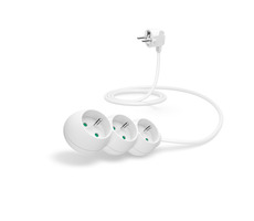 Przedłużacz Connect IT 230V 3 gniazda 1,5 m bez wyłącznika biały