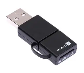 Czytnik Connect IT SMART OTG MicroSDHC do telefonów komórkowych i komputerów PC