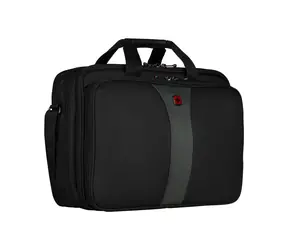 Potrójna torba na laptopa 17" Wenger Legacy czarna
