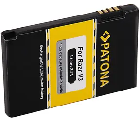Bateria PATONA do Motorola Razr V3 / 850mAh / 3,7V / Li ION 