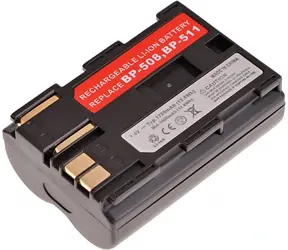 Bateria T6 Power Canon BP-508 / BP-511 / BP-511A / BP-512 / BP-514 / 1700mAh / brązowa