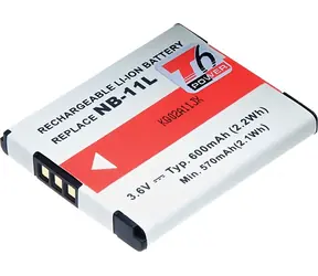 Akumulator T6 Power Canon NB-11L / 600mAh / szary