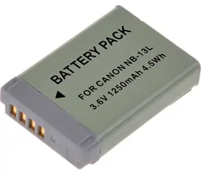 Bateria T6 Power Canon NB-13L / 1250mAh / szara