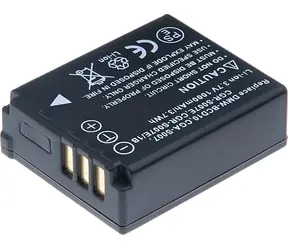 Akumulator T6 Power Panasonic DMW-BCD10, CGA-S007, CGR-S007E, CGR-S007E/1B, 1000mAh, czarny