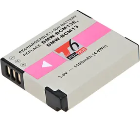 Bateria T6 Power Panasonic DMW-BCM13 / DMW-BCM13E / 1100mAh / czarna