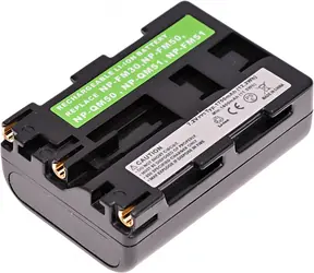 Akumulator T6 Power Sony NP-FM50, NP-FM51, NP-FM30, NP-QM50, NP-QM51, 1700mAh, szary