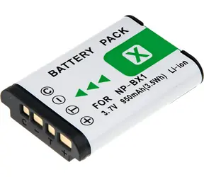 Bateria T6 Power Sony NP-BX1 / 1080mAh / szara