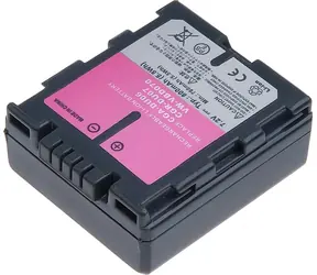 Bateria T6 Power do Panasonic VW-VBD070 / CGA-DU07 / CGR-DU07 / Hitachi DZ-BP07S / 800mAh / szary