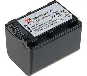 Bateria T6 Power do Sony NP-FV70 / 1960mAh / szara