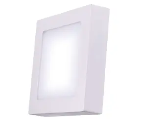 Kwadratowa lampa LED do wbudowania Emos 6W / 36W / ciepła biel / IP20