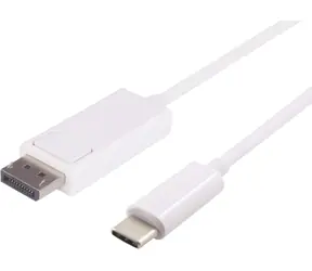 Kabel MicroConnect USB3.1 C (M) - DisplayPort V1.2 (M) / 4K*2K@60Hz / 1m / biały