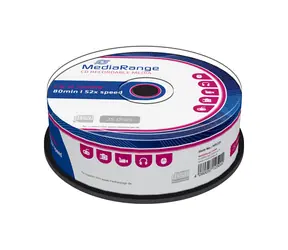 MediaRange CD R 700MB 52x wrzeciono 25 szt 