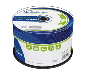 MediaRange DVD- R 4,7 GB 16x wrzeciono 50 szt 