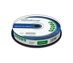 MediaRange DVD-RW 4,7 GB 4X wrzeciono 10 szt 