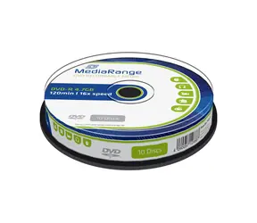 MediaRange DVD- R 4,7 GB 16x wrzeciono 10 szt 