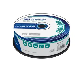 MediaRange DVD+ R 8,5 GB 8x trzpień Dual Layer 25 szt 
