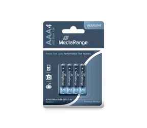 Baterie MediaRange Premium micro AAA 1,5 V Alkaliczne 4 szt 