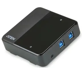 Przełącznik peryferyjny Aten USB 3.0 2 szt.: 4 porty USB  