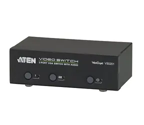 Przełącznik elektroniczny VGA Video-Audio Aten 2- Port