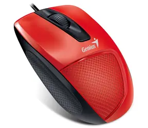 Genius DX-150X czerwony / Mysz / 1000 dpi / czujnik optyczny / USB