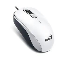 Genius DX-110 biały / przewodowy / 1000 dpi / USB
