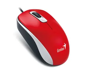Genius DX-110 czerwony / przewodowy / 1000 dpi