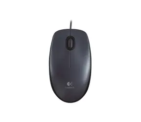 Mysz Logitech M90 optyczna, ciemna, 1000dpi, 3 przyciski, USB
