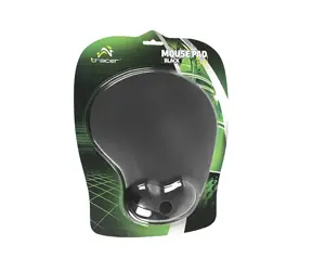 Tracer Gel / podkładka pod mysz z podpórką na nadgarstek / czarna