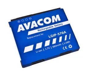 Avacom Bateria do telefonu komórkowego LG KP500 / Li- ION / 3,7V / 880mAh / zamiennik LGIP-570A
