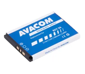 Akumulator Avacom do Sony Ericsson J300 i W200 / Li- ION / 3,7 V / 780 mAh / zamiennik BST-36