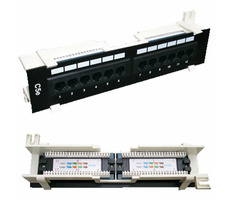 Patch box DATACOM UTP 12 Port / CAT5E / DUAL 
