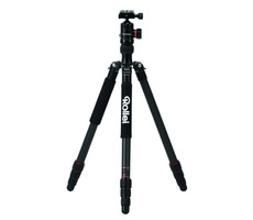 Statyw Rollei C5i Carbon / Obciążenie 8kg / Rozciągnięty 157,5 cm / Karbon / Czarny