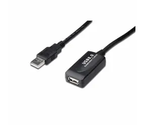 Aktywny przedłużacz Manhattan Hi-Speed USB AA MF/10m