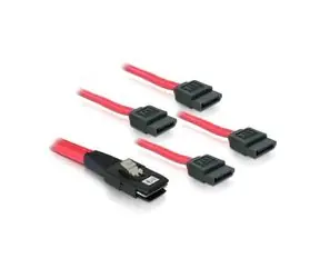 Kabel DeLock SAS mini 36-pin - 4X SATA 50 cm