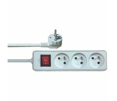 Przedłużacz Emos P1313C - 3 gniazda / 3M / z wyłącznikiem