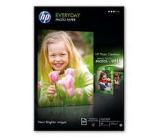 Papier fotograficzny HP Q2510A do użytku codziennego, błyszczący, A4, 100 arkuszy, 200 g/m2
