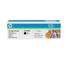Kaseta z tonerem HP CC530AD czarny do HP CLJ CM2320, 2 sztuki / po sprzedaży