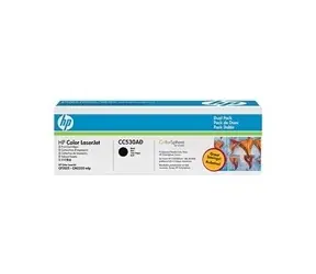 Kaseta z tonerem HP CC530AD czarny do HP CLJ CM2320, 2 sztuki / po sprzedaży