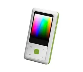 EU3C CORE FASHION 2 GB biały/zielony, MP4, Micro SD/SDHC, USB 2.0 Hi-Speed