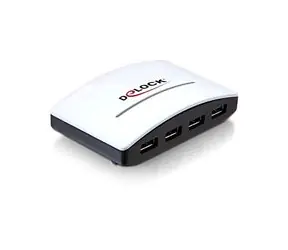 DeLock HUB USB 3.0 4-portowy zewnętrzny + zasilacz