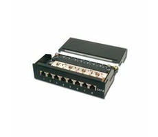 Digitus Patch Panel desktop, CAT6, ekranowany, 8x 8P8C LSA, czarny, 1U