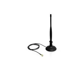 Antena WLAN DeLock SMA ze stojakiem magnetycznym i elastycznym złączem 4 dBi