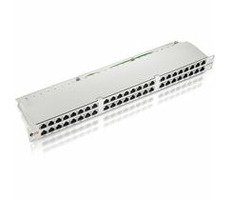 Patchpanel UTP, Equip, kat.6e, 48- Port, czarny