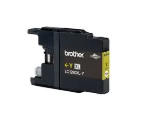Oryginalna kaseta Brother LC-1280XLY / MFC-J6910DW / 1200 stron / Żółta