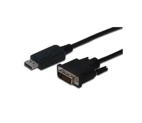 Kabel połączeniowy Digitus DisplayPort, DP/M-DVI (24+1)/M 2,0 m