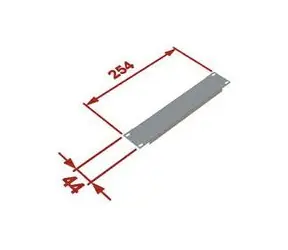 Triton Panel zaślepiający 1U do szafy 10" (RAX-ZP-X01-C1)