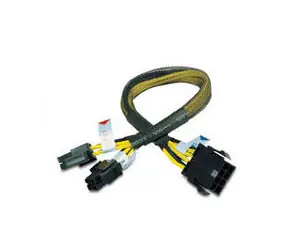 Kabel zasilający Akasa 8Pin(M) do 8Pin/2x4Pin(F) 30 cm