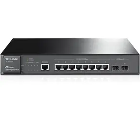 TP-LINK TL-SG3210 / Switch / 20 Gbps / 8x GLAN / 2x Gigabit SFP / 1x konsola